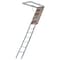 Louisville Attic Ladder, Aluminum, 375 lb Load Capacity AL2240MG - alternate 1